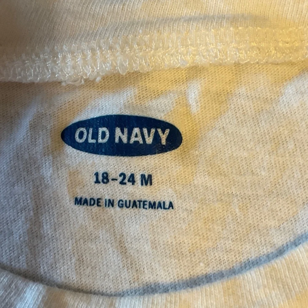 Old Navy Wild Flowers Tee - White